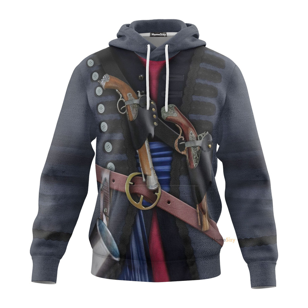 QT209029Hg Pirate Custom Cosplay Costume Hoodie