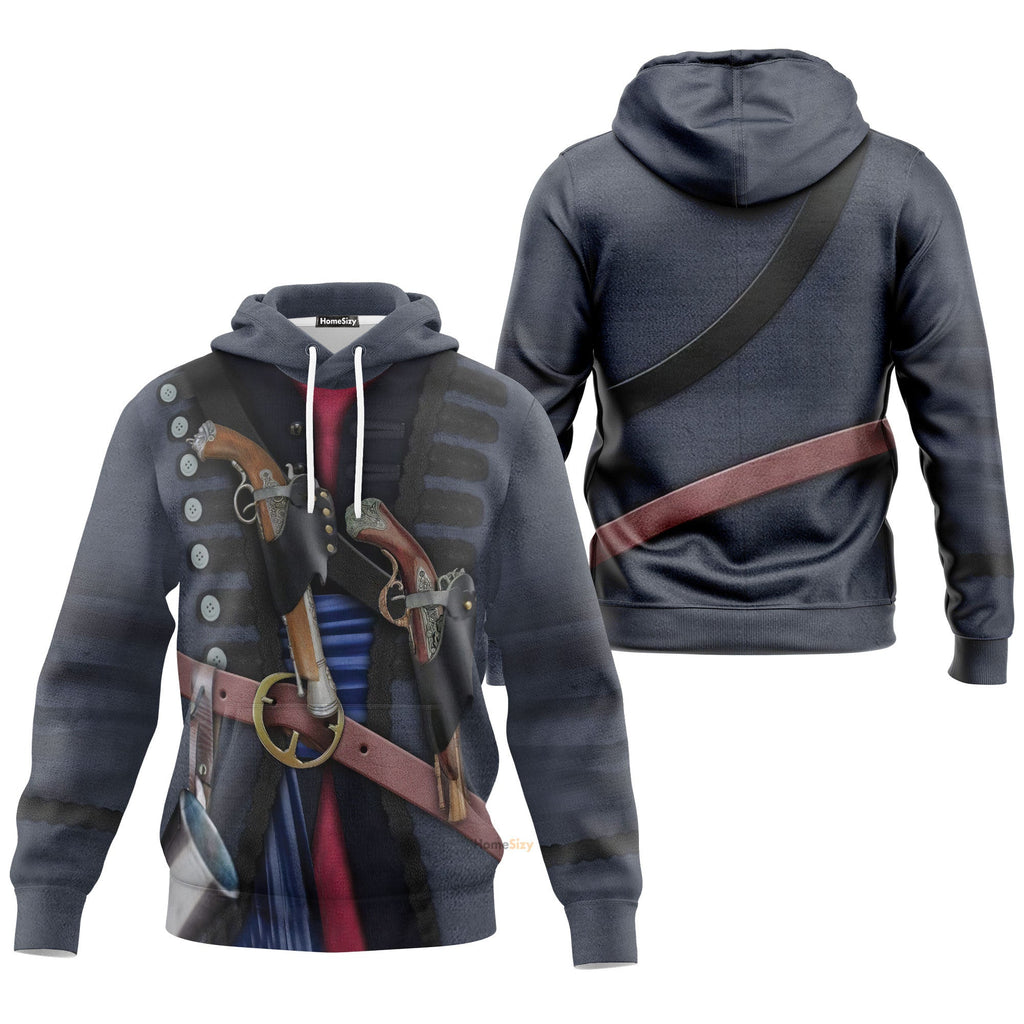 QT209029Hg Pirate Custom Cosplay Costume Hoodie