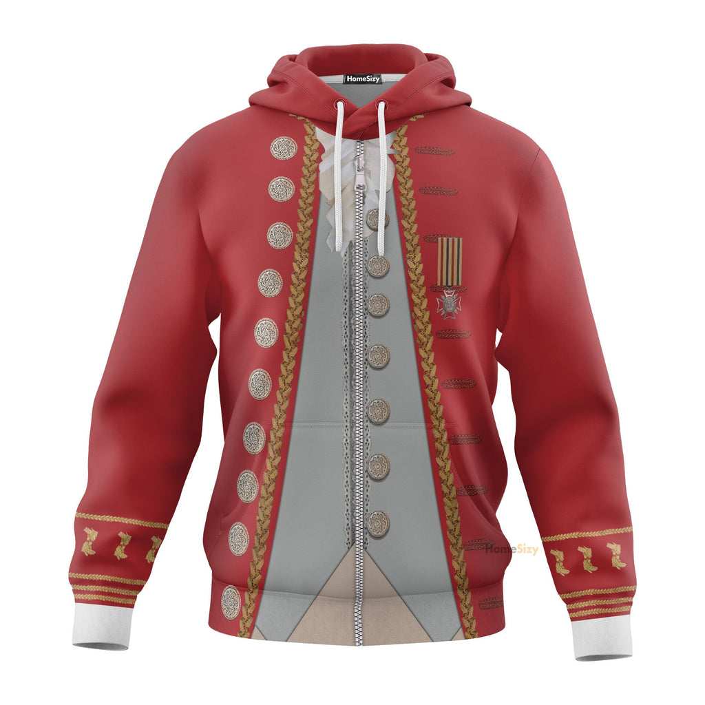 Custom Cosplay Costume Wolfgang Amadeus Mozart Hoodie QT205120Hf