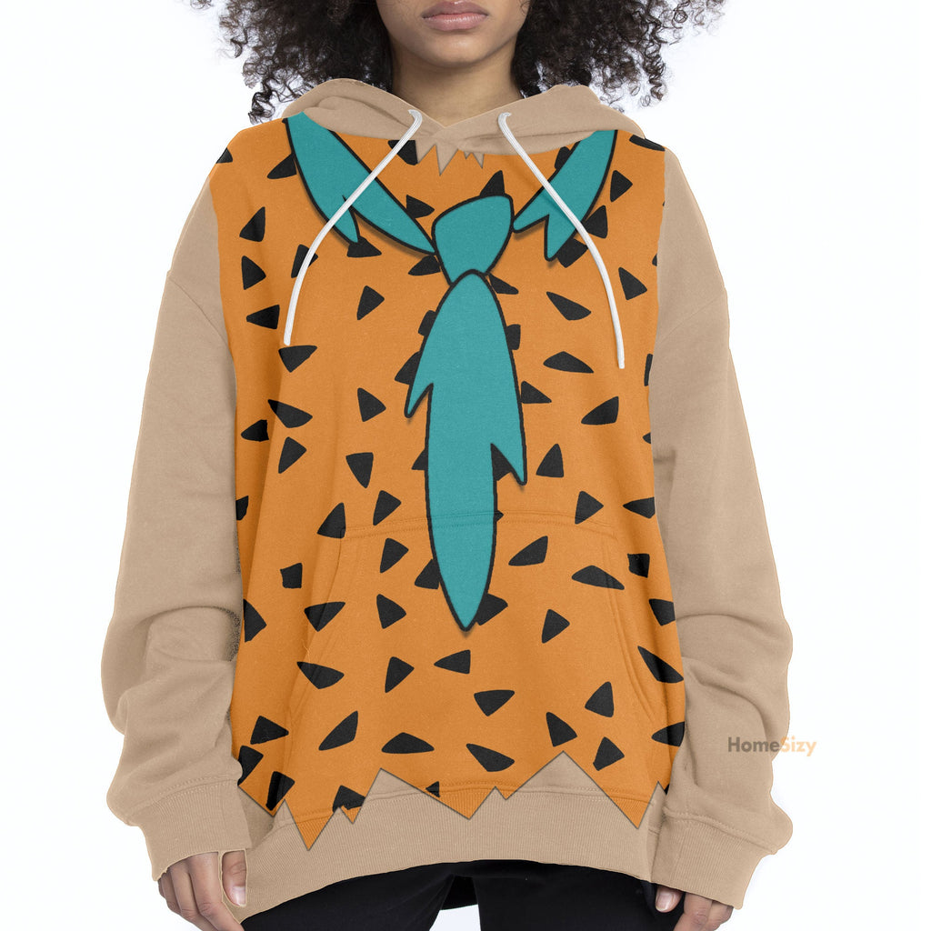 Fred Flintstone Custom Cosplay Costume Hoodie QT210277Hf