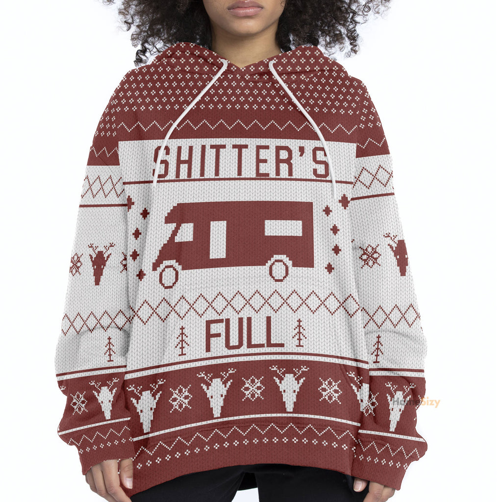 Shitters Red Custom Cosplay Hoodie Apparel QT210027Hg