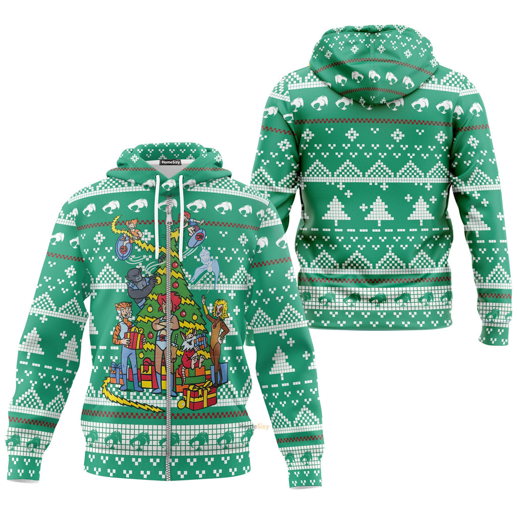 Xmas Thundercats Custom Cosplay Hoodie Apparel QT301039Hf