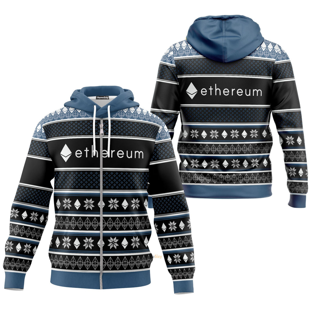 Ethereum Christmas Custom Cosplay Hoodie Apparel QT211721Hf