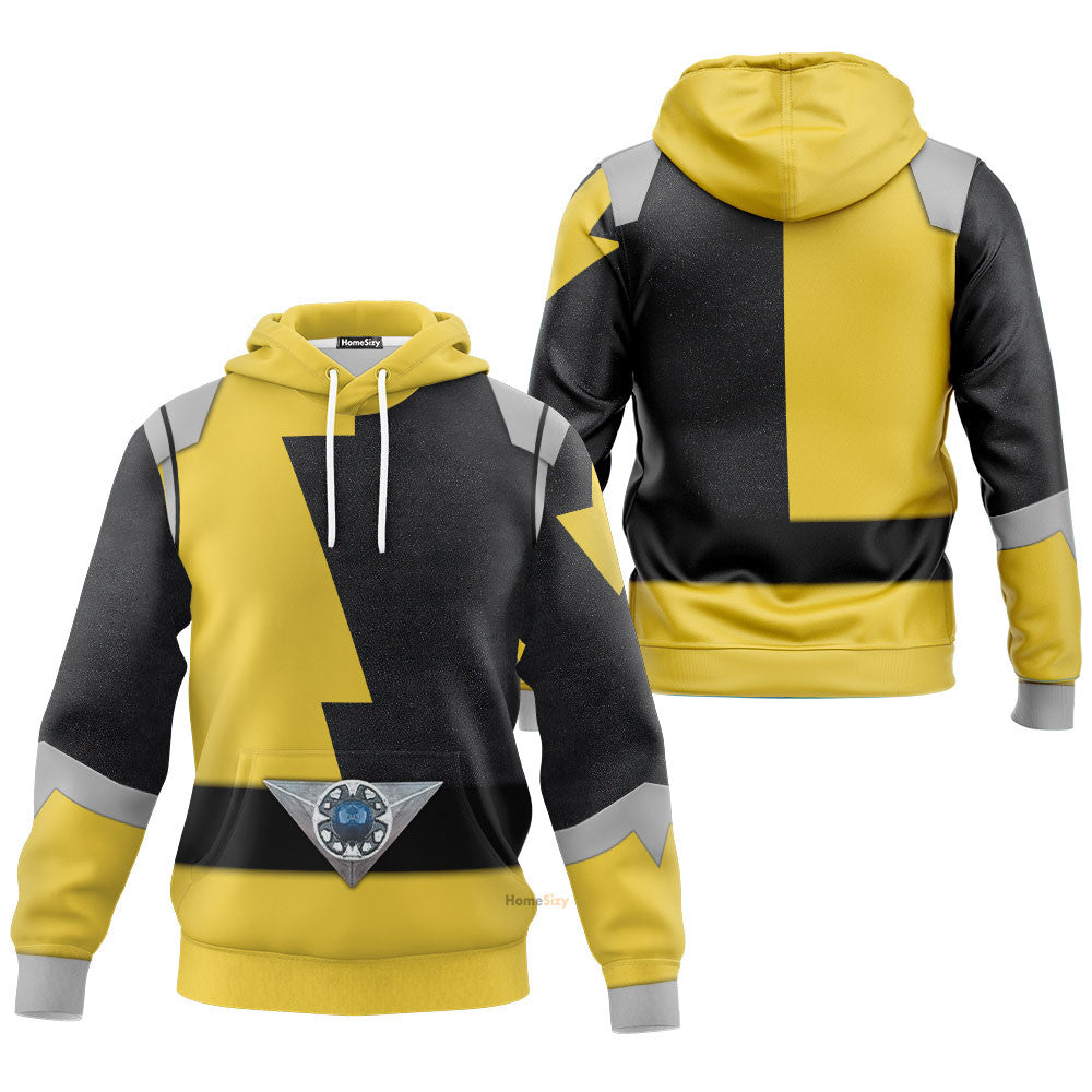  Power Rangers HyperForce Yellow Custom Hoodie QT305861Hf