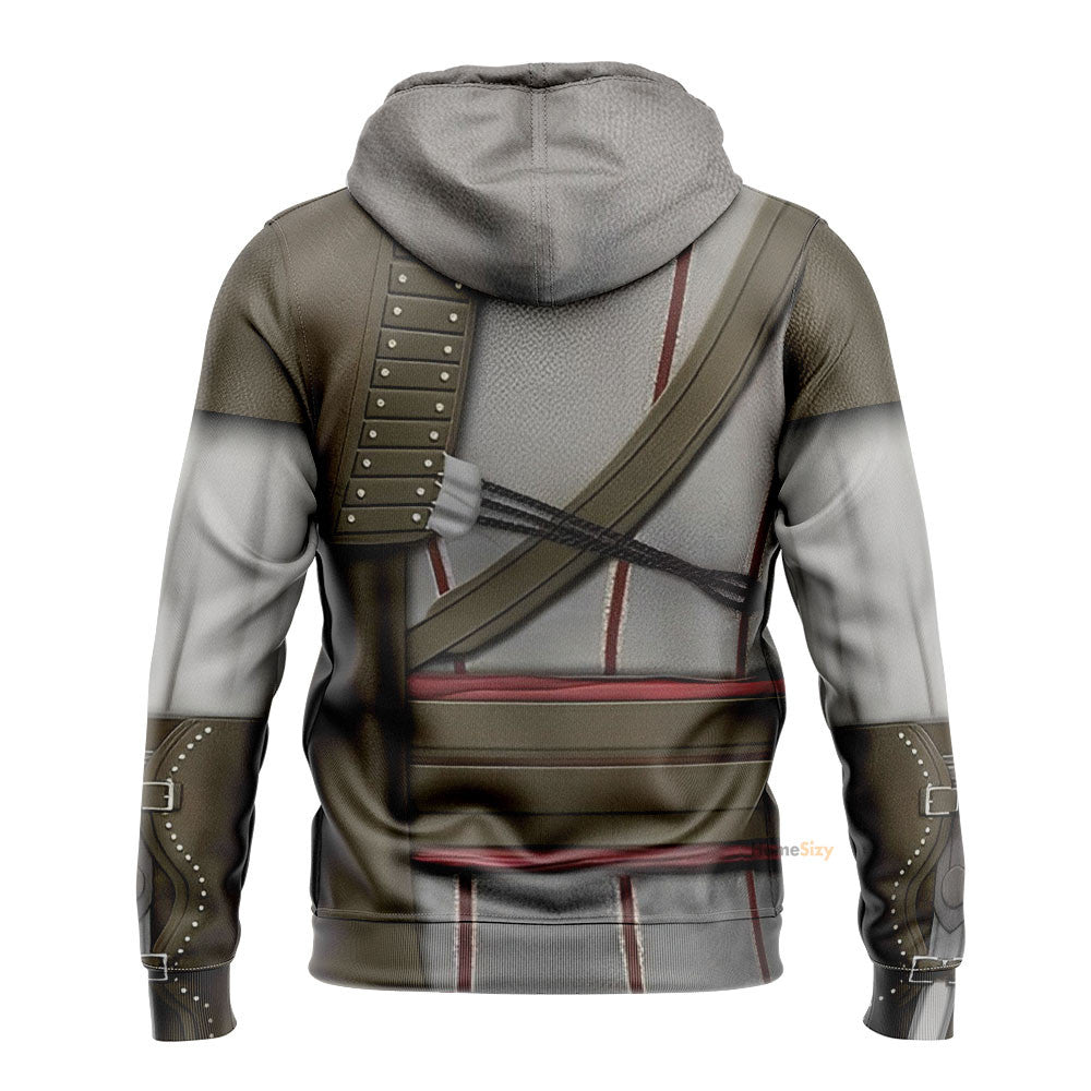 Assassin Creed Ezio Auditore Custom Cosplay Costume Hoodie QT211542Hf