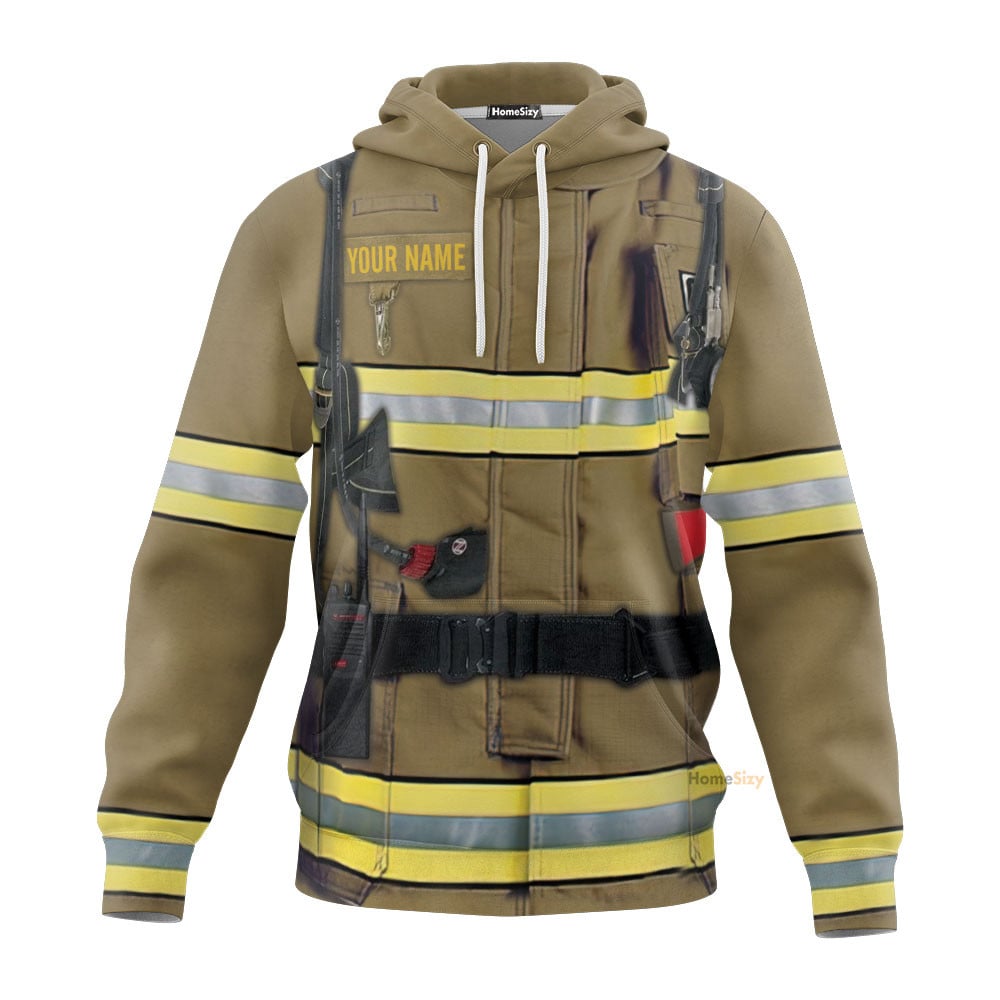 Cosplay Firefighter Custom Hoodie QT210423Hg