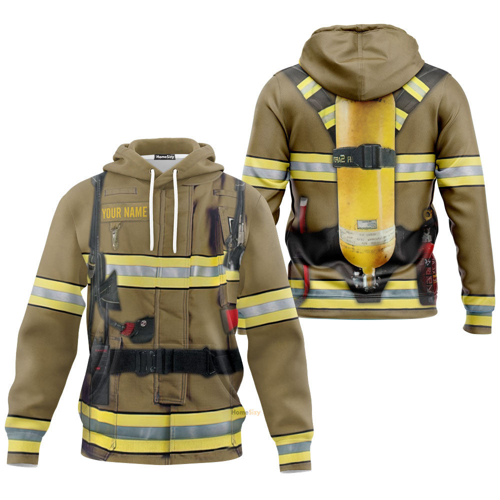 Cosplay Firefighter Custom Hoodie QT210423Hg