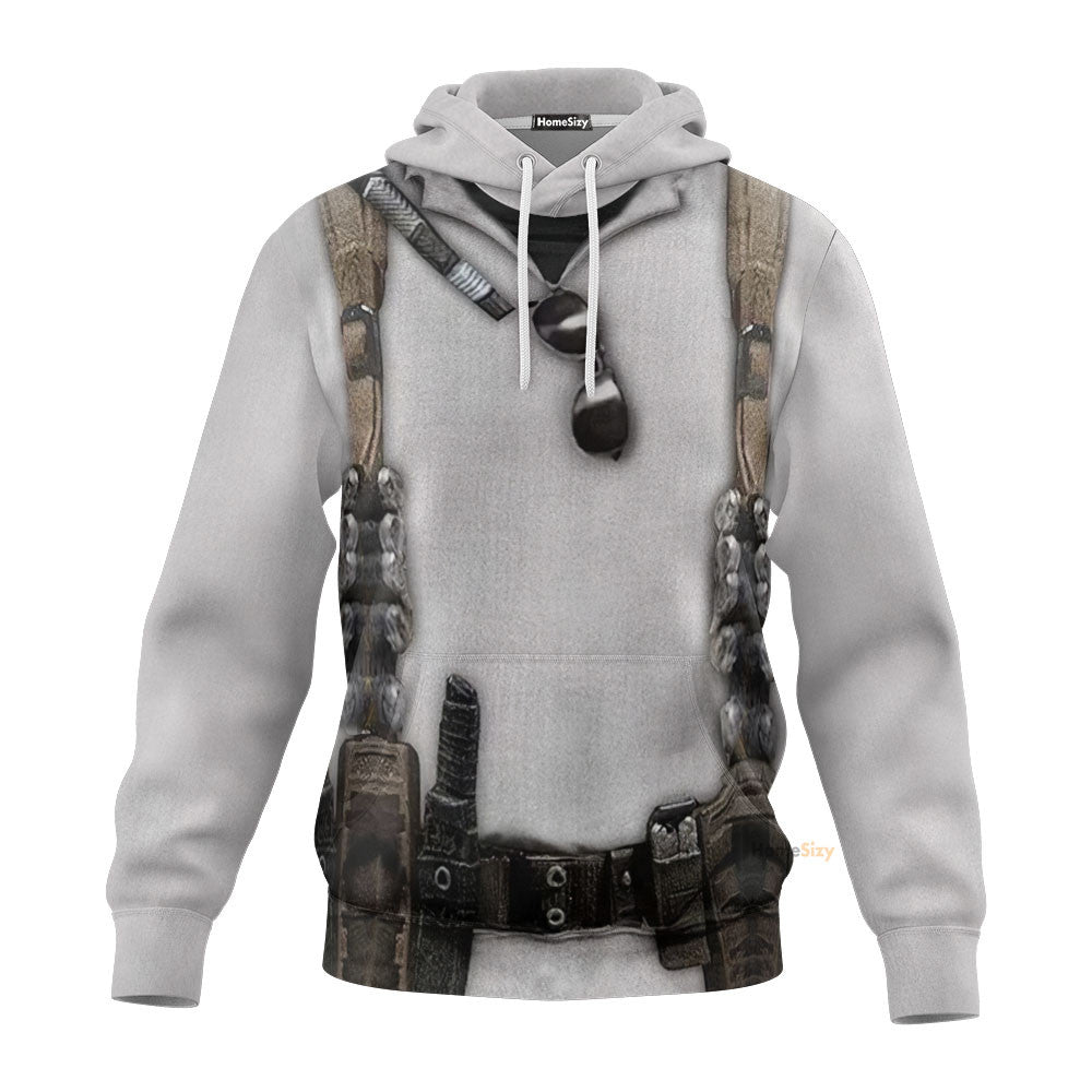 Call Of Duty Captain Soap MacTavish Custom Cosplay Costume Hoodie QT209560Hf