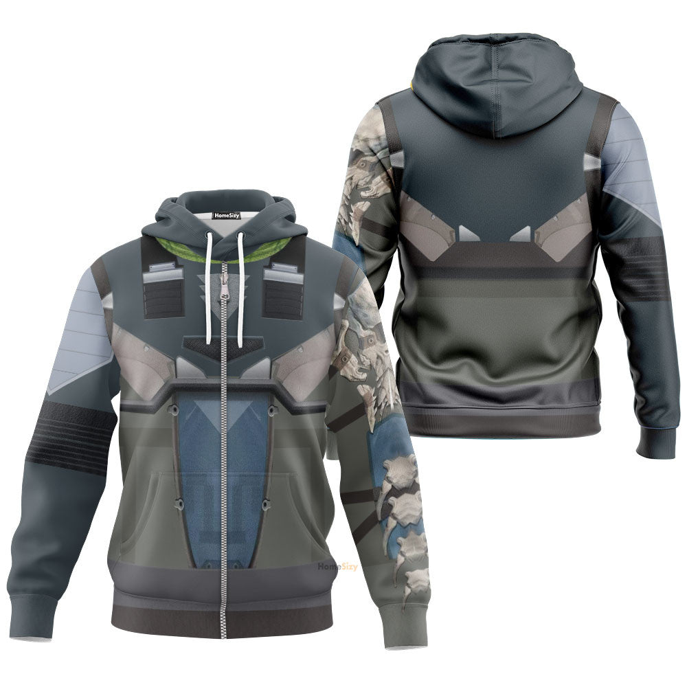 Cosplay Destiny 2 Hunter Custom Hoodie QT209488Tf