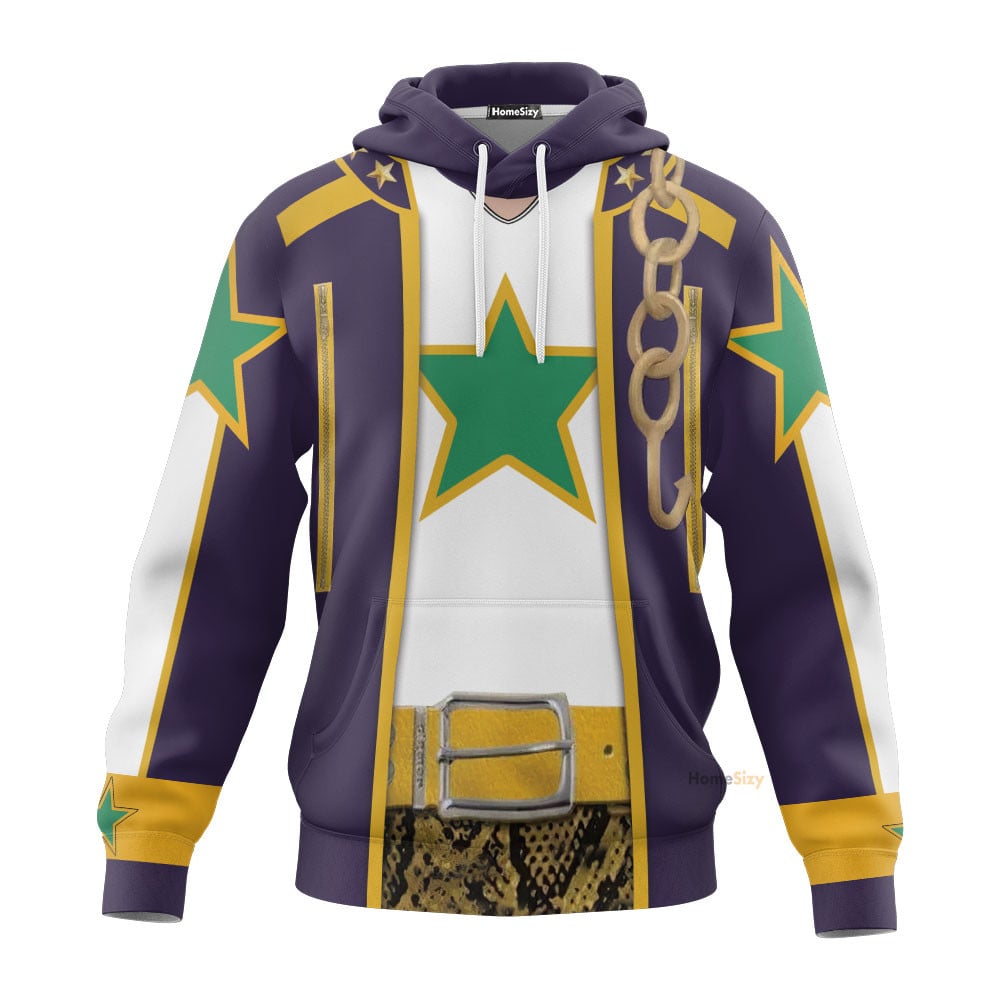 Cosplay Jotaro Kujo Custom Hoodie QT208709Hf