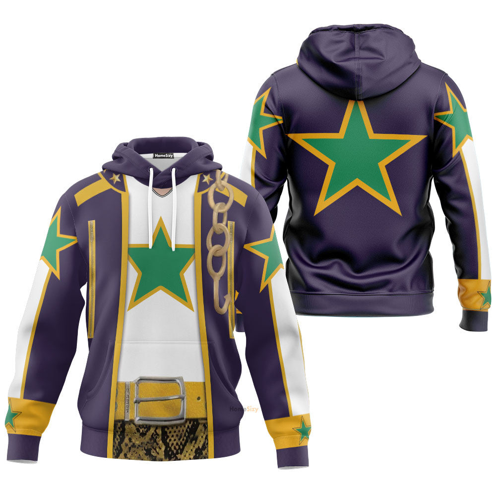 Cosplay Jotaro Kujo Custom Hoodie QT208709Hf