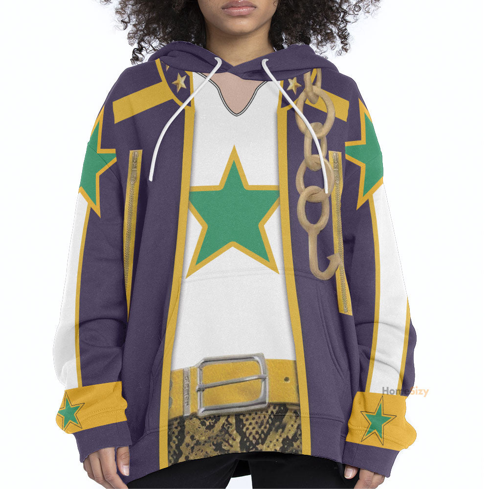 Cosplay Jotaro Kujo Custom Hoodie QT208709Hf