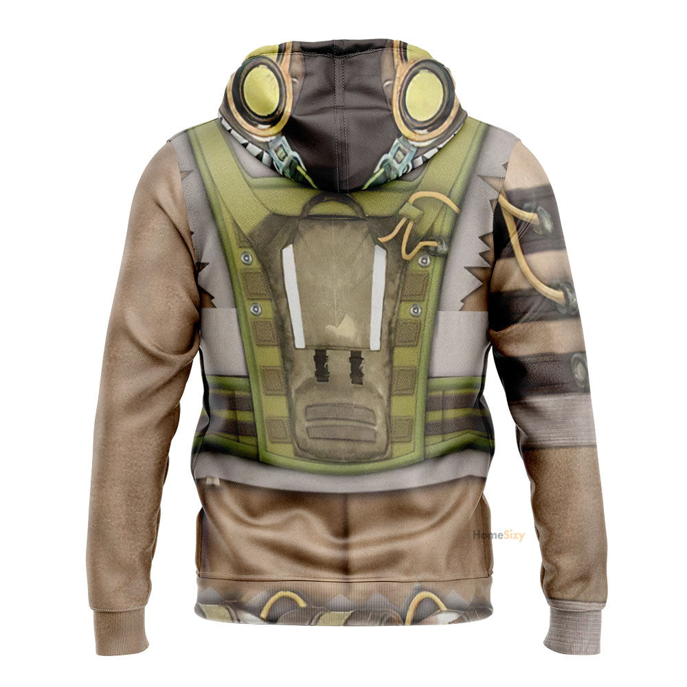 Apex Legends Octane Custom Cosplay Costume Hoodie QT208521Hf