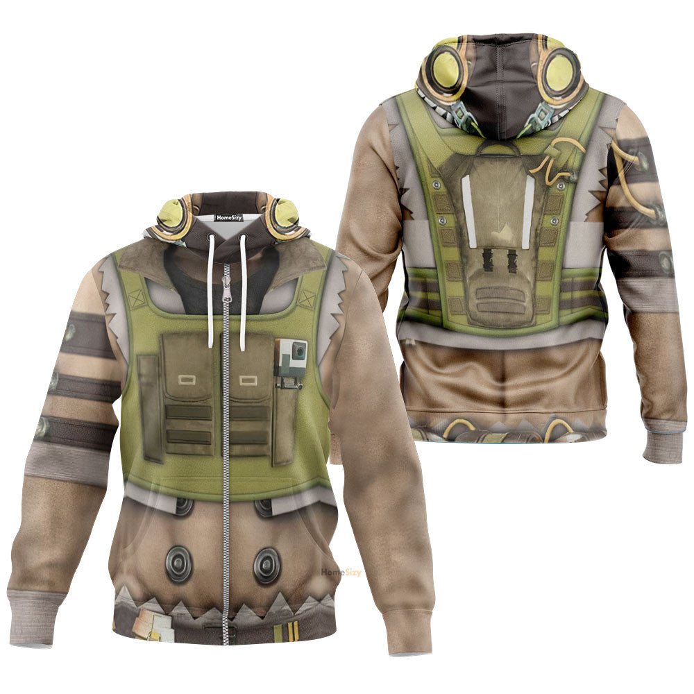 Apex Legends Octane Custom Cosplay Costume Hoodie QT208521Hf