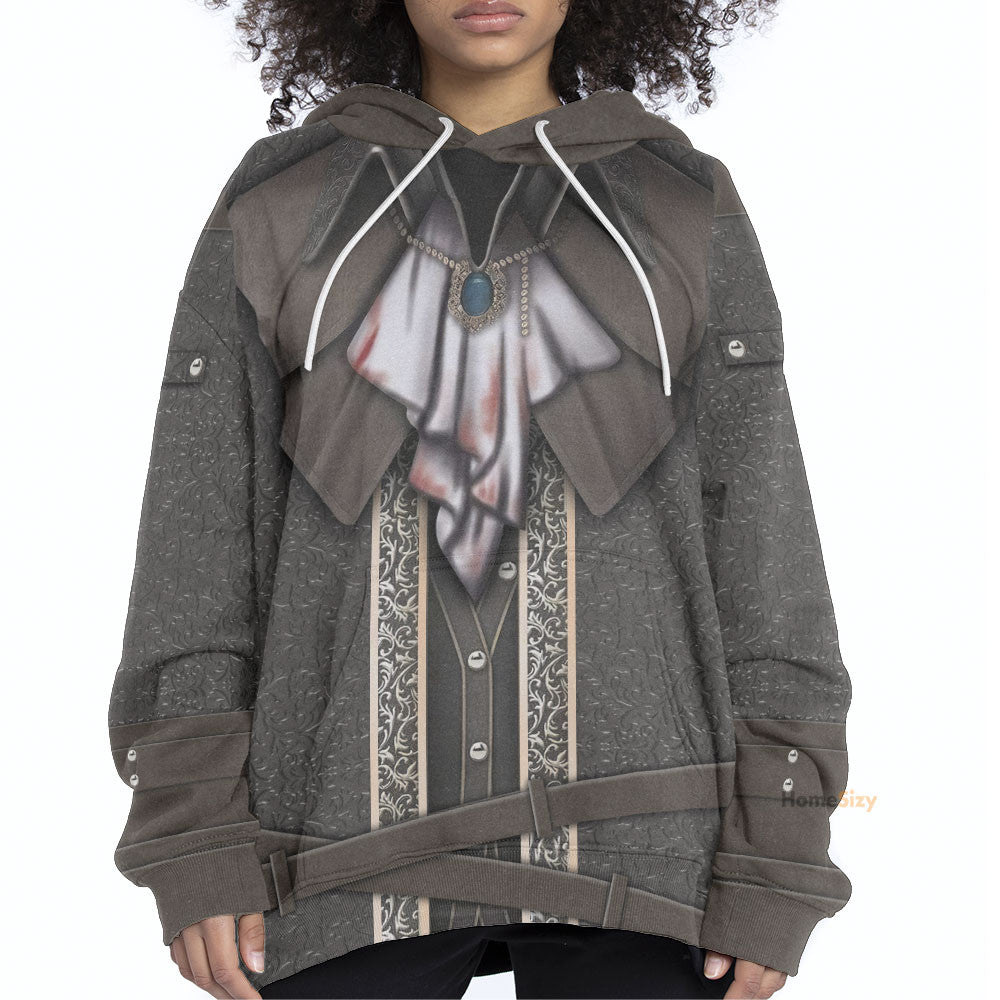 Bloodborne Lady Maria Hunter Custom Cosplay Costume Hoodie QT206132Hf