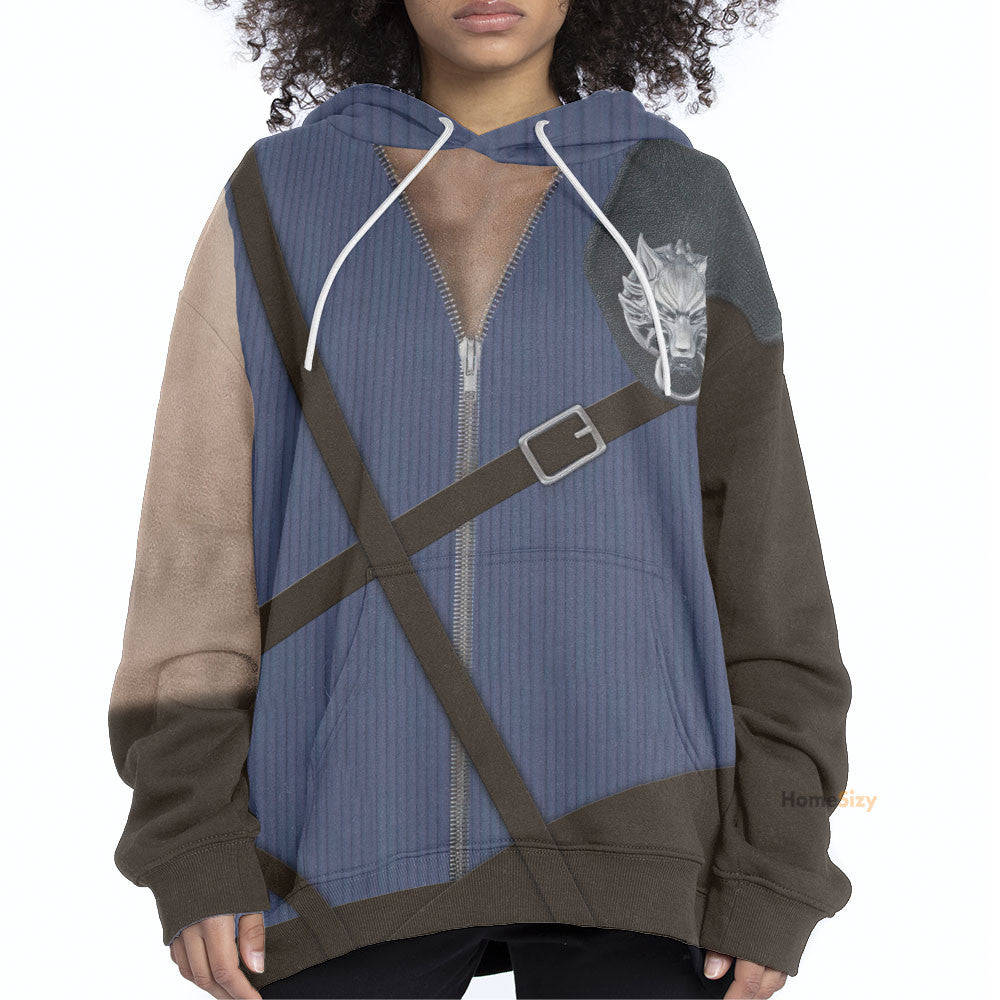 Cloud Strife Final Fantasy Custom Cosplay Costume Hoodie QT205131Hf