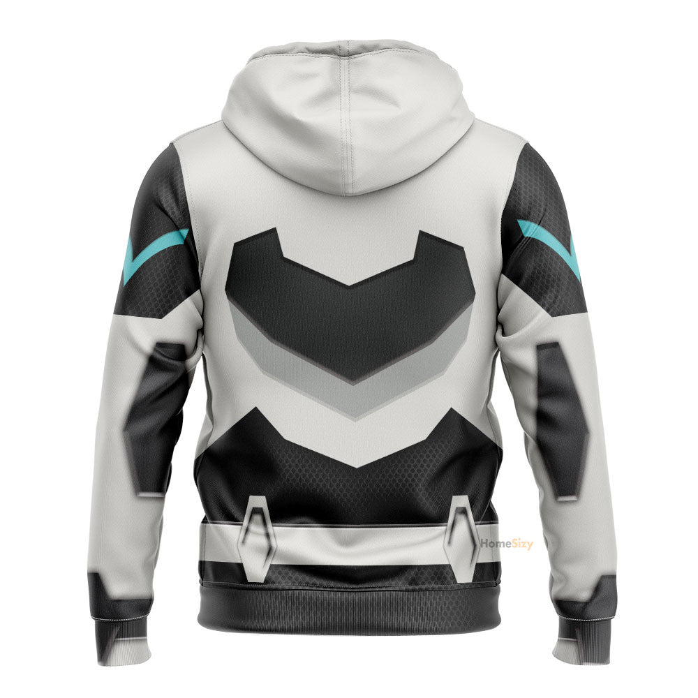 Voltron Legendary Defender Shiro Armor Custom Cosplay Costume Hoodie QT308612
