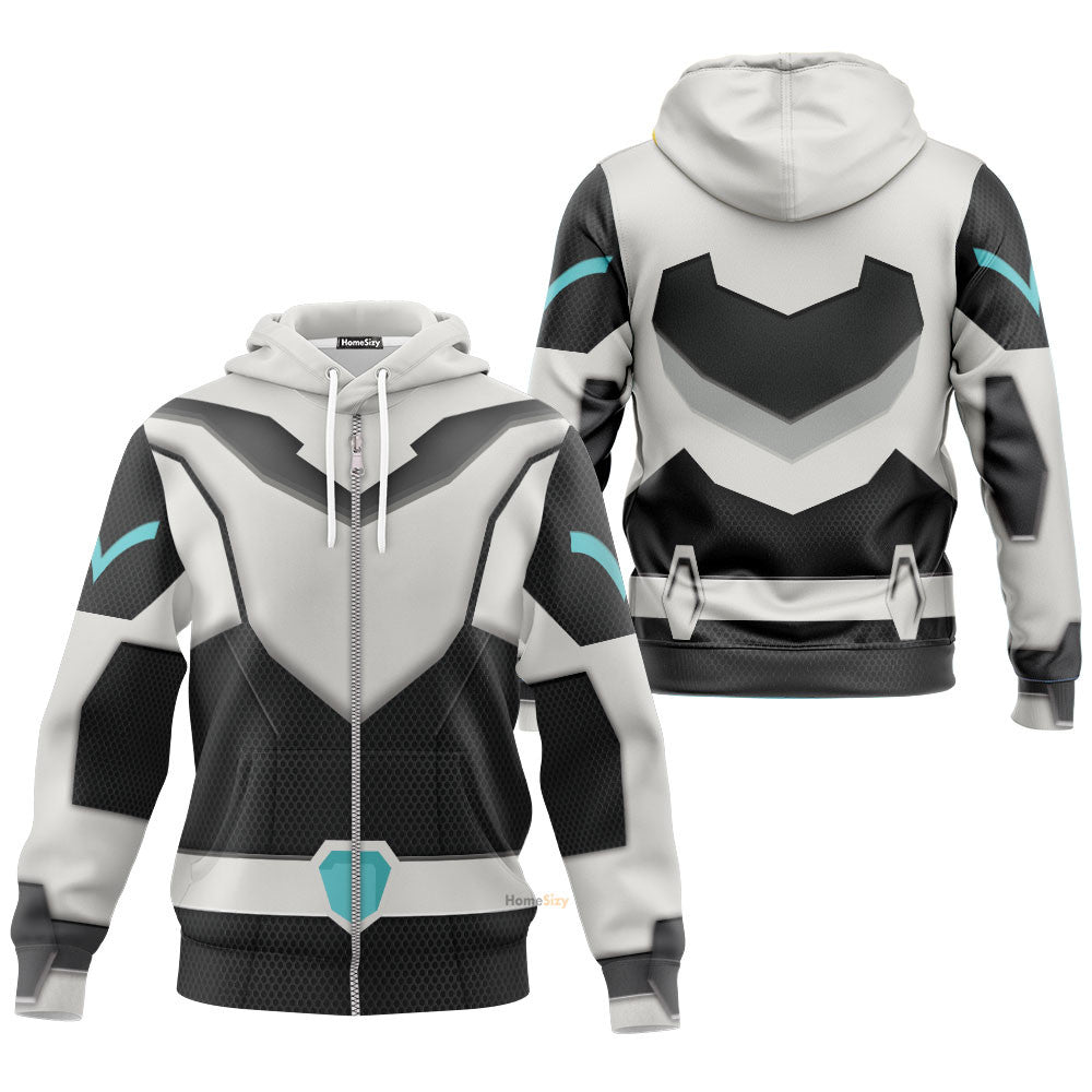Voltron Legendary Defender Shiro Armor Custom Cosplay Costume Hoodie QT308612