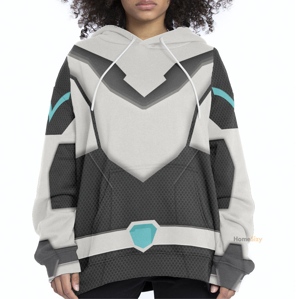 Voltron Legendary Defender Shiro Armor Custom Cosplay Costume Hoodie QT308612