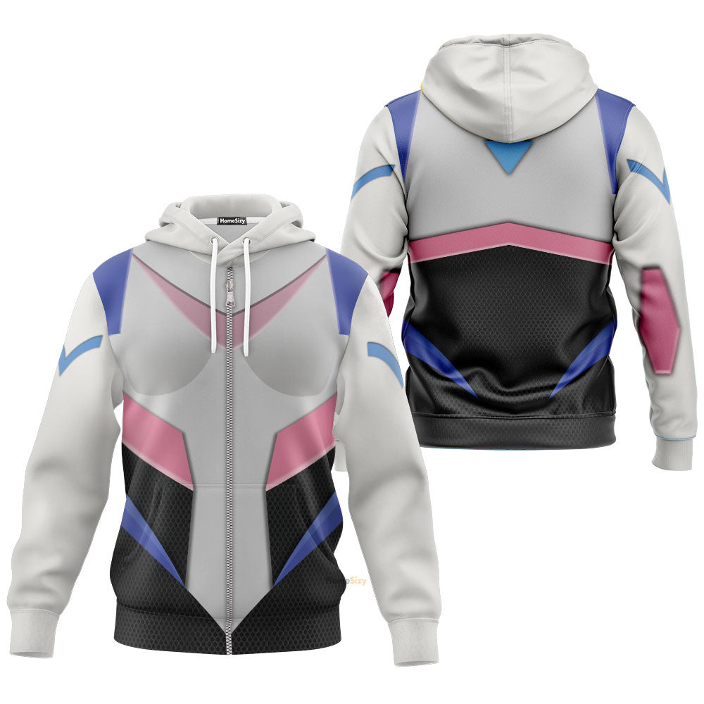 Voltron Legendary Defender Princess Alura Armor Custom Cosplay Costume Hoodie QT308615