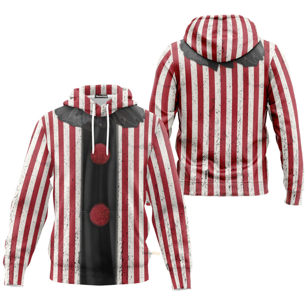 Nightmare Clown Halloween Custom Cosplay Costume Hoodie QT308736