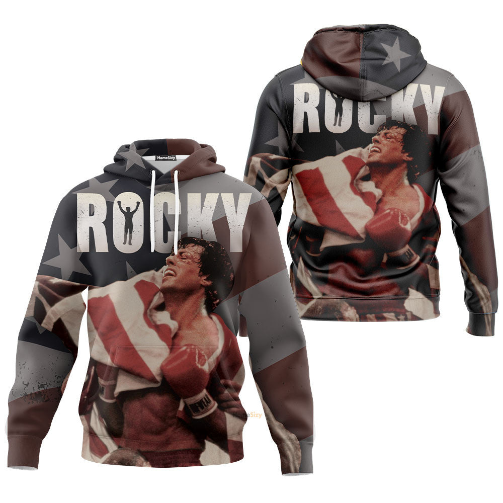 American Dreams Rocky Custom Hoodie QT308803