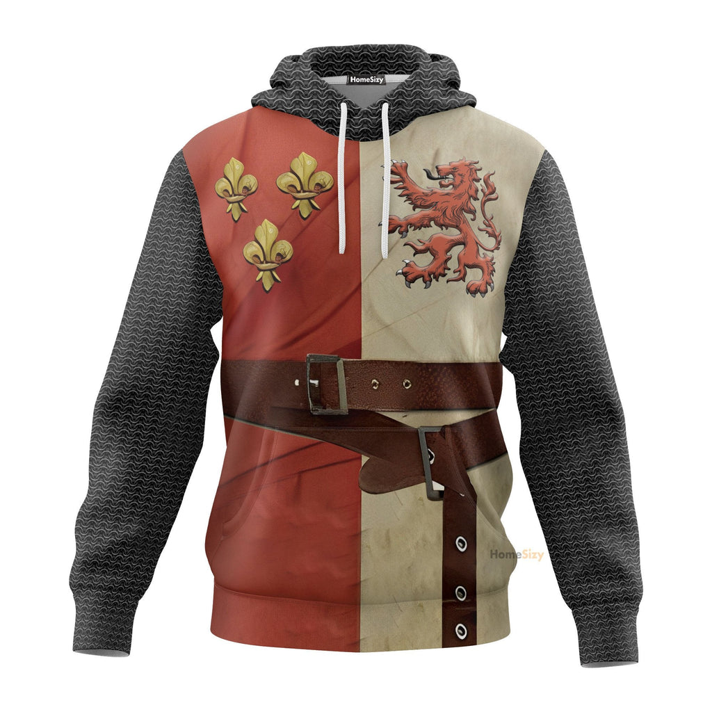 Hoodie Heraldic Knight Suit Custom Cosplay Costume Hoodie QT211482Hf