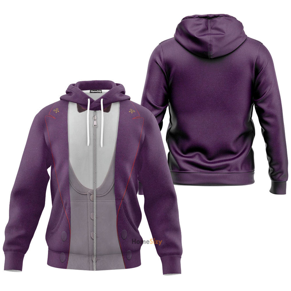 QT208586Hg The Grand Budapest Hotel M.Gustave Custom Cosplay Costume Hoodie