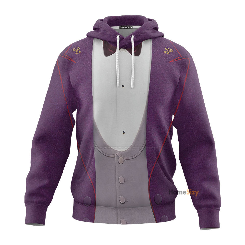 QT208586Hg The Grand Budapest Hotel M.Gustave Custom Cosplay Costume Hoodie