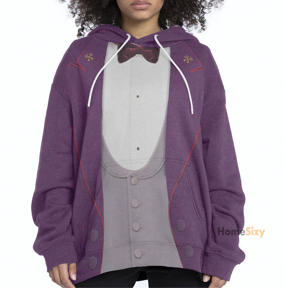 QT208586Hg The Grand Budapest Hotel M.Gustave Custom Cosplay Costume Hoodie