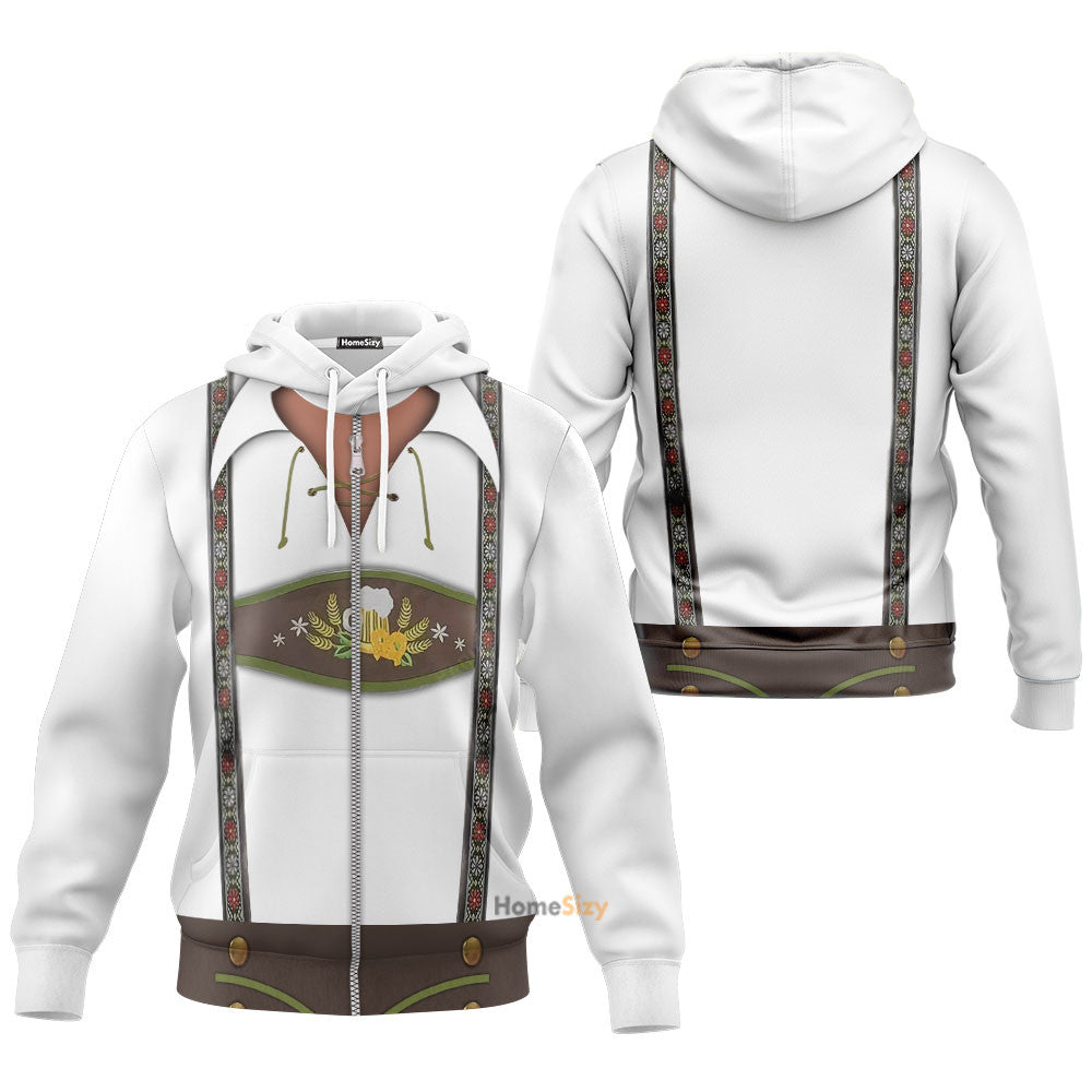 QT209146HfCustom Cosplay Costume German Oktoberfest Hoodie