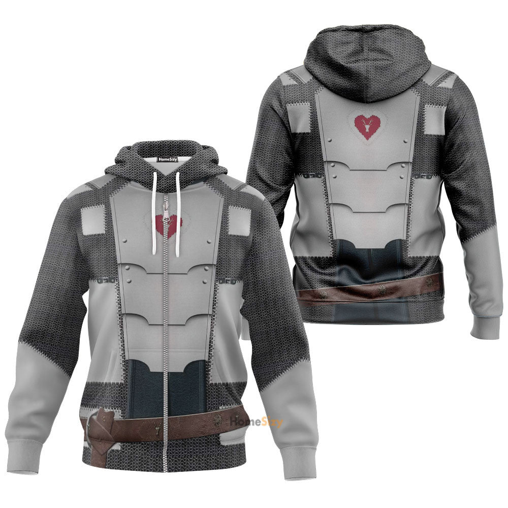 QT210246Hf Stannis Baratheon Custom Cosplay Costume Hoodie