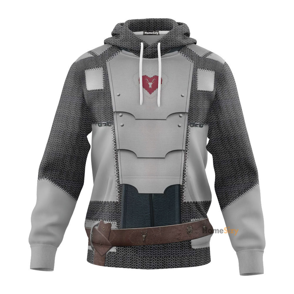 QT210246Hf Stannis Baratheon Custom Cosplay Costume Hoodie