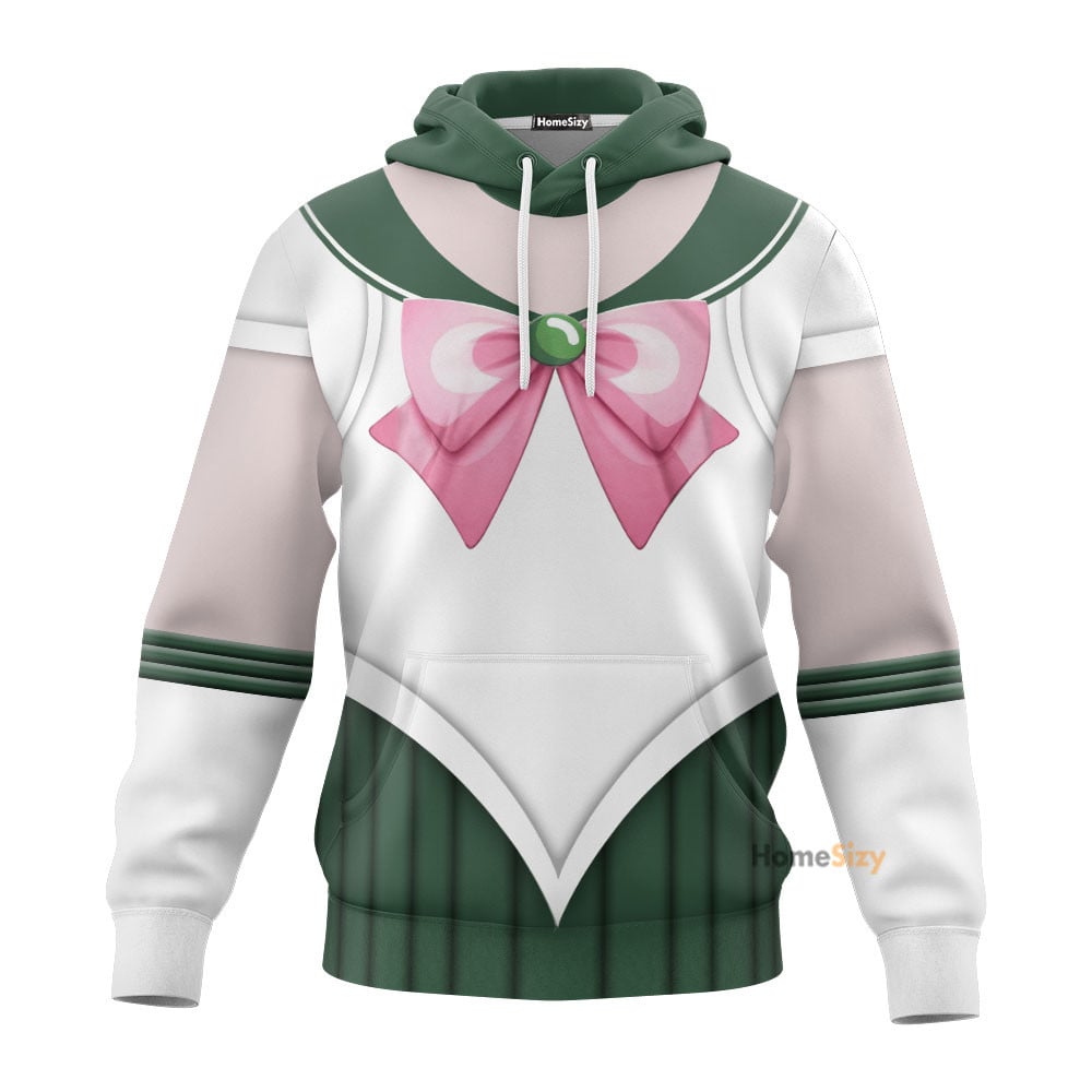 QT205107Hf Sailor Jupiter Custom Cosplay Costume Hoodie