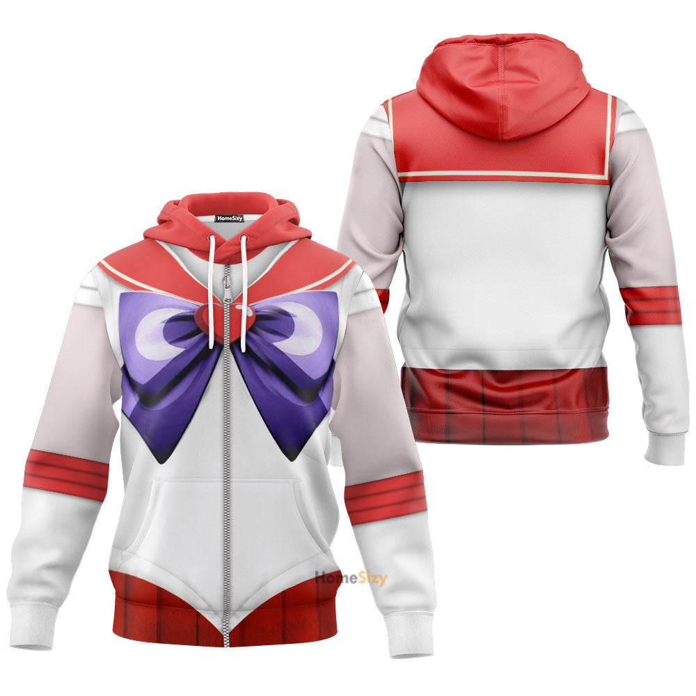 Sailor Mars Custom Cosplay Costume Hoodie QT212205Hg