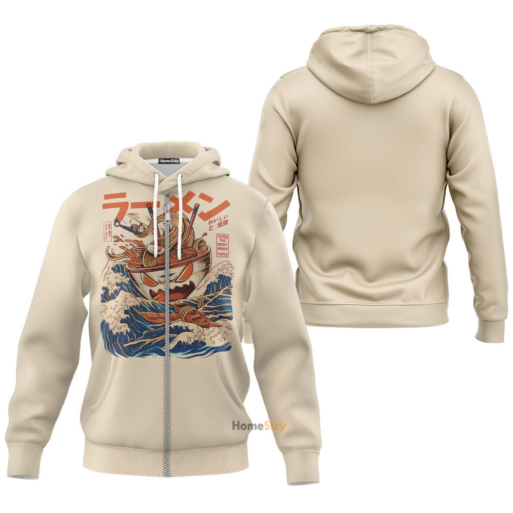 The Great Ramen Custom Hoodie QT208313Hf