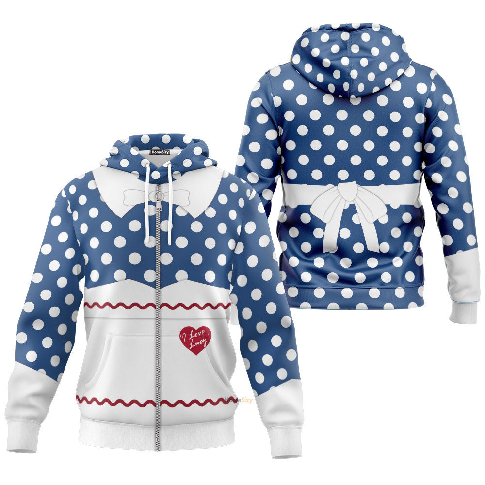 I love Lucy - Cosplay Costume Hoodie QT308965