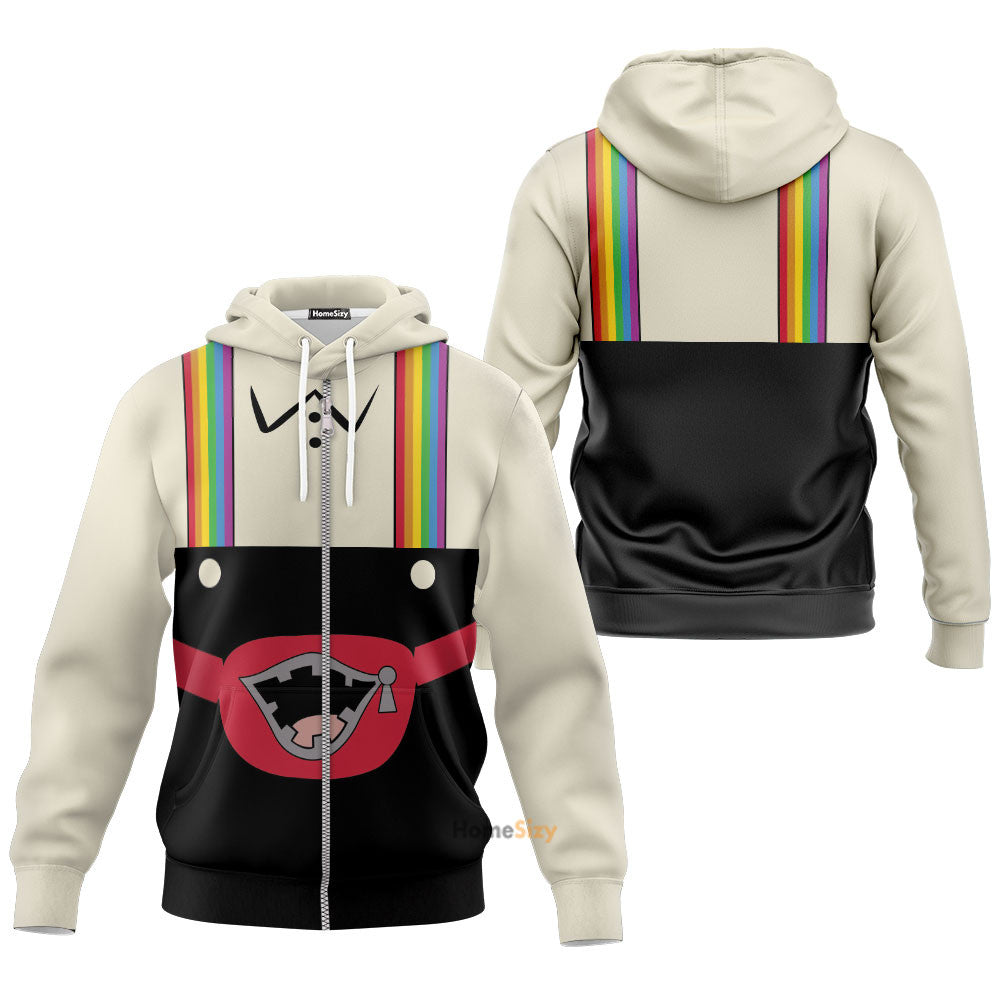 Custom Cosplay Costume Hoodies Uncle Grandpa Lederhosen QT206152Hf