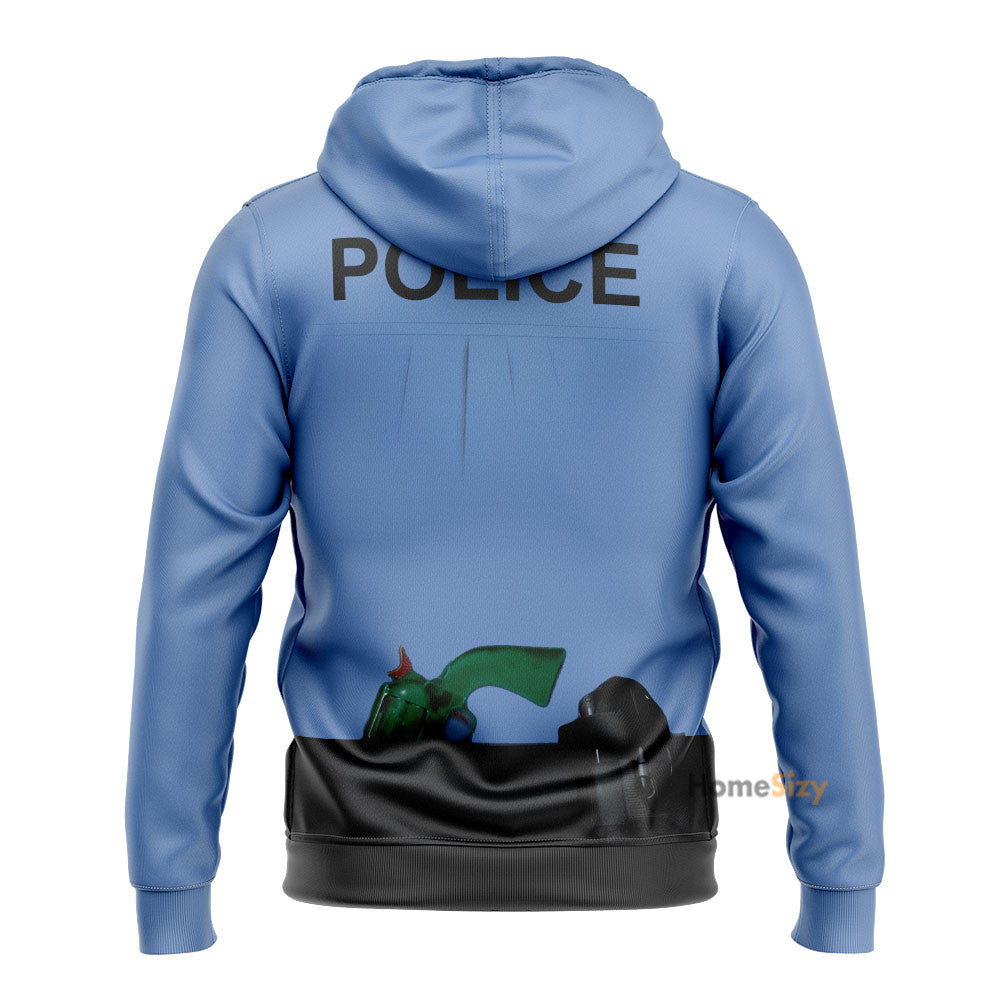 POLICE Custom Cosplay Costume T-shirt - Hoodies QT208657Hf