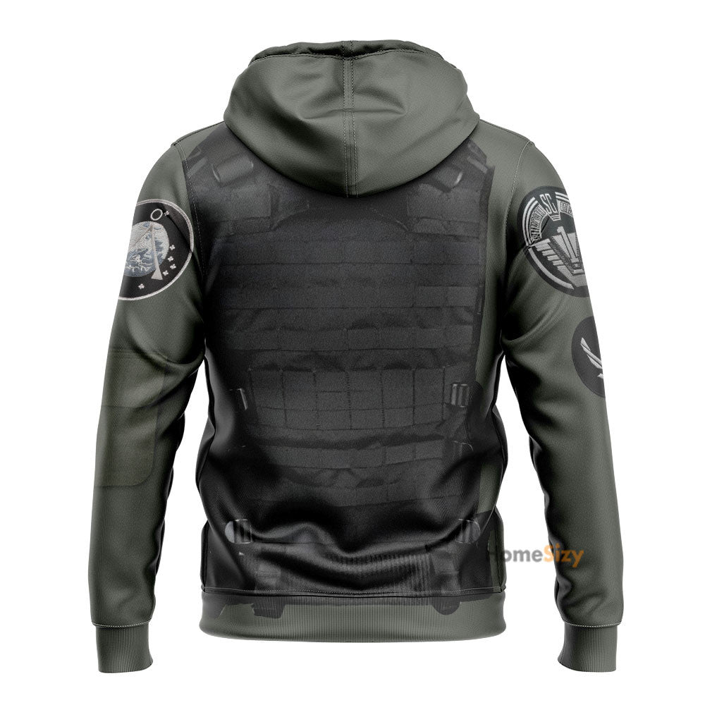 Stargate SG-1 Custom Cosplay Costume Hoodies QT205080Hf
