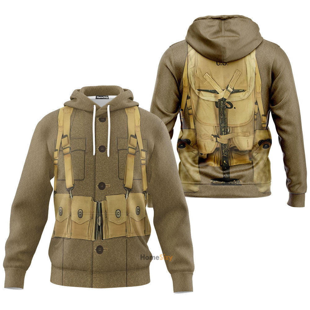 WWI Soldier Custom Cosplay Costume Hoodie QT210450