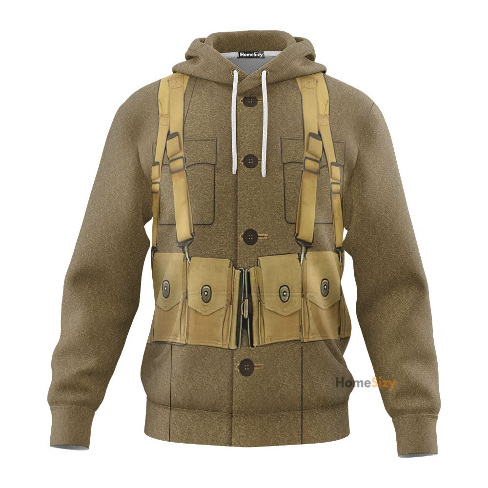 WWI Soldier Custom Cosplay Costume Hoodie QT210450