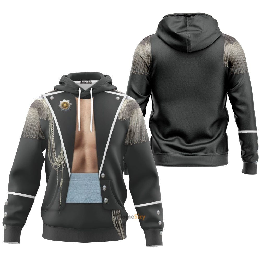 Freddie Mercury Custom Cosplay Costume Hoodie QT210508Hf