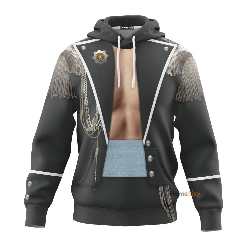 Freddie Mercury Custom Cosplay Costume Hoodie QT210508Hf