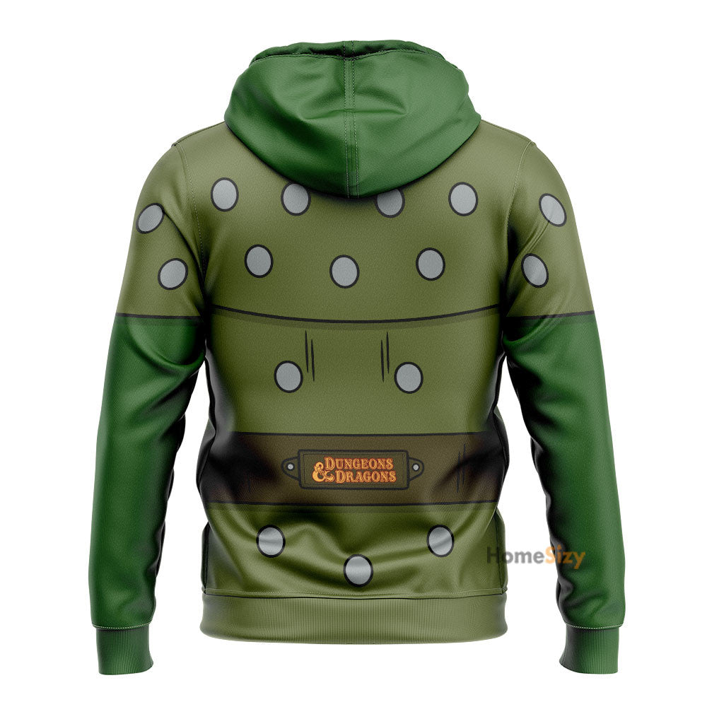 Hank The Ranger Dungeons And Dragon Custom Cosplay Hoodie QT301153Hf
