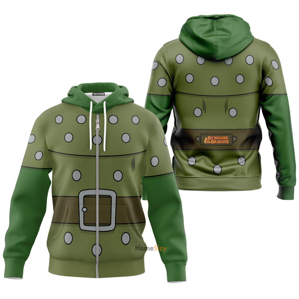 Hank The Ranger Dungeons And Dragon Custom Cosplay Hoodie QT301153Hf