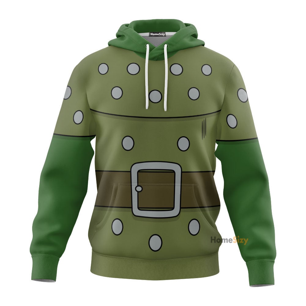 Hank The Ranger Dungeons And Dragon Custom Cosplay Hoodie QT301153Hf