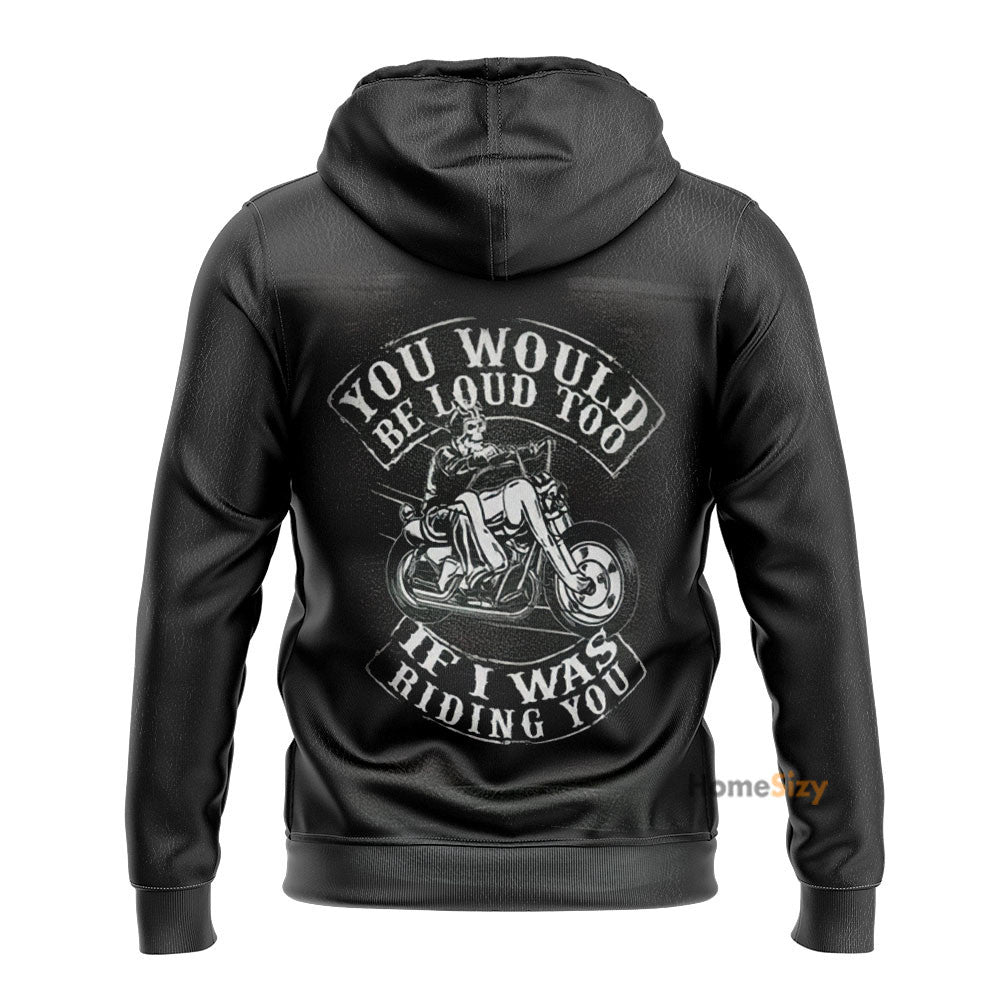 Biker Allover Custom Cosplay Costume Hoodie QT206150Hf