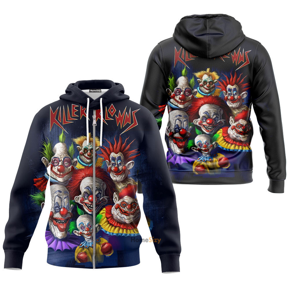 Killer Klowns Custom Hoodie QT208156Hf