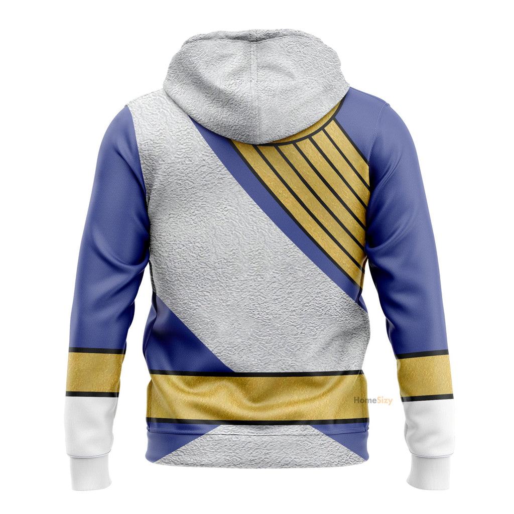 Power Rangers Wild Force Lunar Wolf Ranger Custom Cosplay Costume Hoodie QT206323Hf
